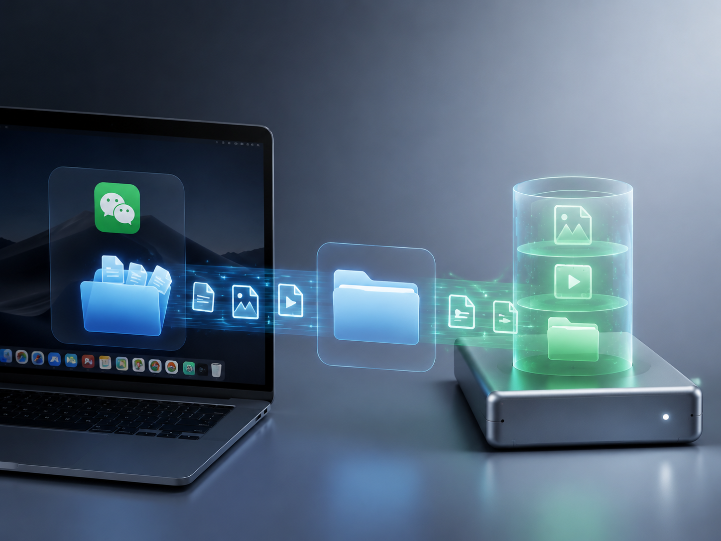 不动签名不动 App：让 Mac 微信的聊天记录住进外置硬盘
